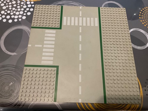 Plaque lego route - plaque,