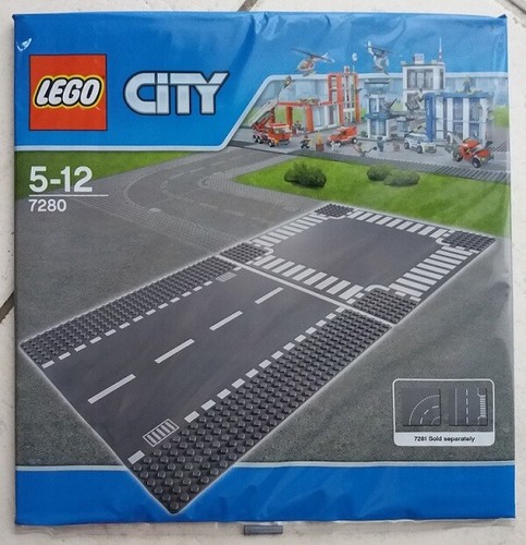 Lego 7280 plaques route ligne - plaques,