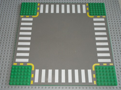 Plaque base route lego - base,