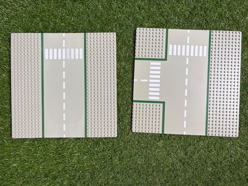 Plaque lego route gris - 2,