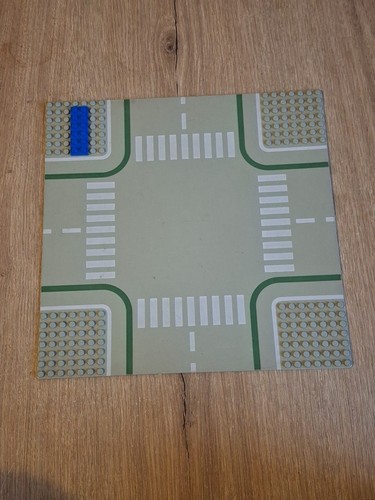 Lego vintage plaque route - -,