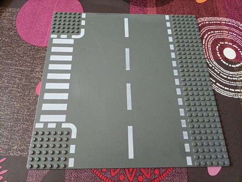 Lego plaque gris foncé - foncé,